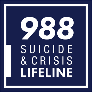 988 Suicide & Crisis Lifeline — Call or text 988