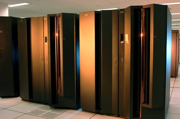 Servers of the National Crime Information Center or NCIC in 2004 at the Criminal Justice Information Services Division.