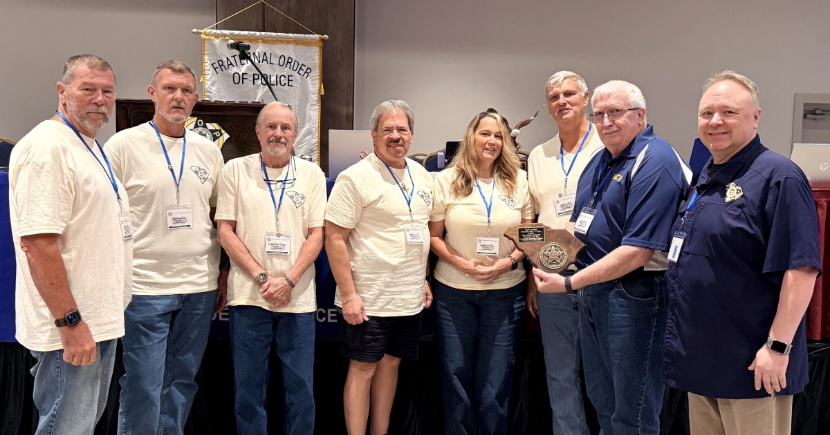 Tri-County Lodge #3 received the Lodge of the Year Award
